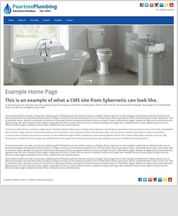 Informational Website Design - Bronze Package Informational Website Design - Bronze Package