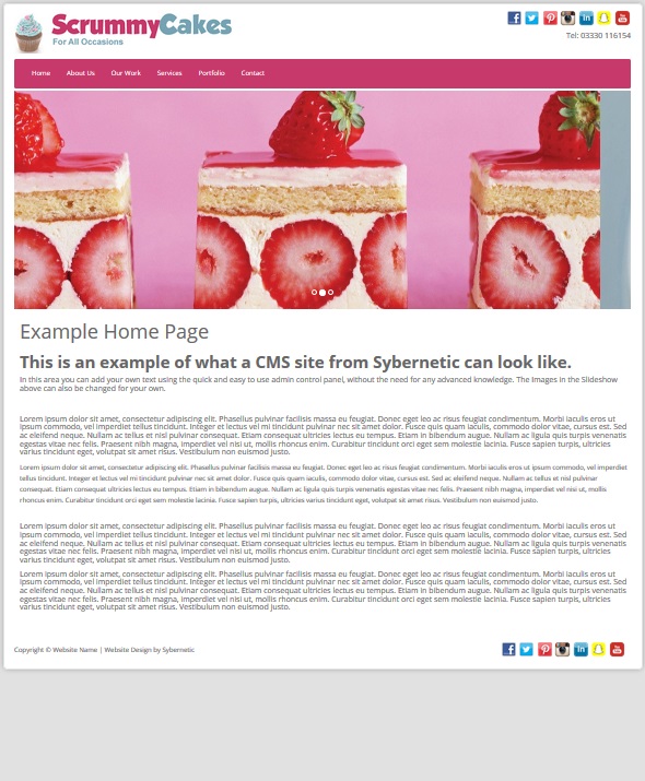Informational Website Design - Silver Package Informational Website Design - Silver Package